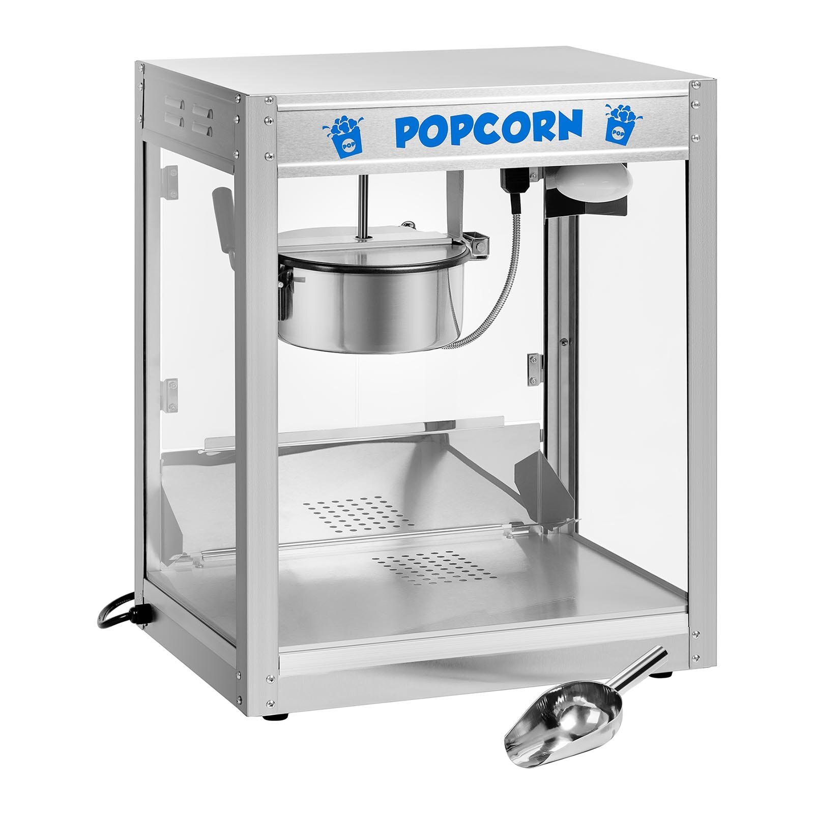 Royal Catering Popcornmachine - Roestvrij staal
