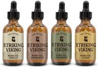 Striking Viking Baardolie Set voor Mannen - 4 Geuren - 4 x 20 ml