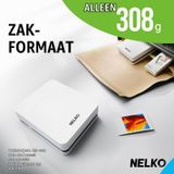 Nelko PP01 2x3 Imprimante photo portable avec 100 feuilles, Blanc