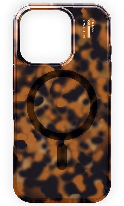 iDeal of Sweden Clear Case MagSafe geschikt voor iPhone 16 Pro - Tortoise