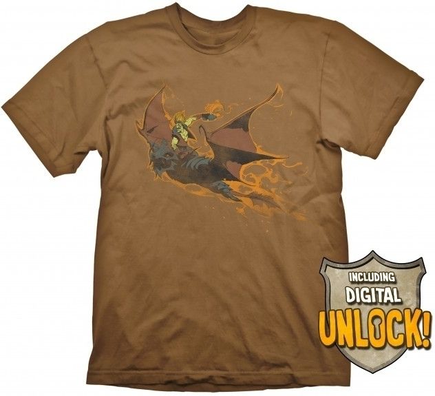Gaya Entertainment DOTA 2 T-Shirt Batrider + Ingame Code - 4260354641595