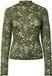 YAS slim fit top - donkergroen