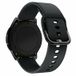 Samsung Galaxy Watch 4 40mm/44mm Siliconen Sportband Zwart