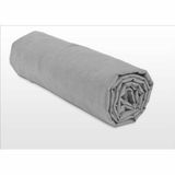 Hoeslaken, HOME LINGE PASSION Verstelbaar onderlaken HP71765 Grijs Lichtgrijs 140 x 190 + 30 cm