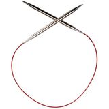 ChiaoGoo RED Lace Circular Knitting Needle, 60cm, 2.25mm, Stainless Steel