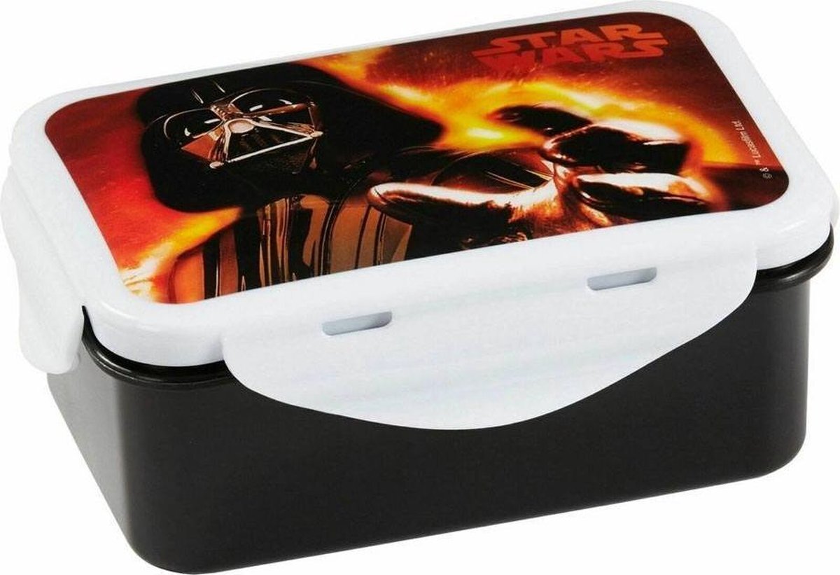 GEDA LABELS Star Wars Lunch Boxes Darth Vader Case 16 x 10,5 x 6,5 cm GEDALABELS