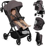 Lionelo Tansi Buggy – GravelTech Wielen – Inklapbaar Auto-Folding Systeem – Geschikt voor 6 Maanden tot 4 Jaar – Hoge Zitting tot 92 cm – 3-Stand Rugleuning – Dri-Seat Comfort – Inclusief Muggennet & Bekerhouder