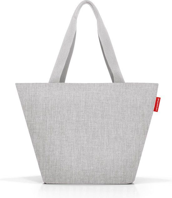 Reisenthel Shopper M Handtas Shopper - 15L - Twist Sky Rose Grijs