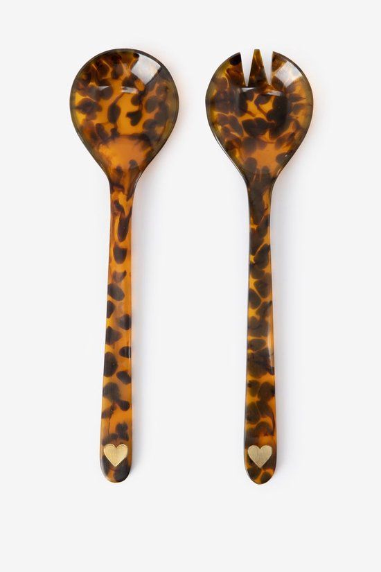 Sissy-Boy Donkerbruin slabestek met leopard print