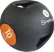 Sveltus Medicine Ball Dubbele Grip 10 Kg Zwart