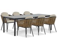 Lifestyle Garden Furniture Lifestyle Lifestyle Nice/Como 220 cm dining tuinset 7-delig