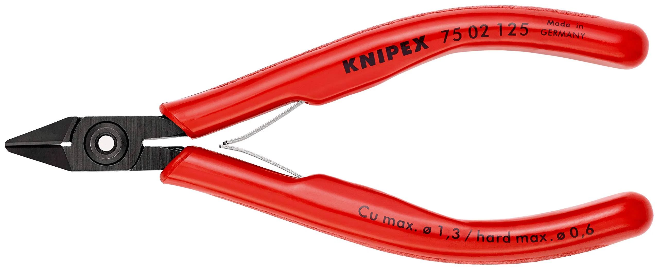 Knipex Elektronica-zijsnijtang - 125 mm - Slanke vorm