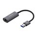 AISENS A106-0708 netwerkkaart Ethernet 1000 Mbit/s USB 3.2 Gen 1 (3.1 Gen 1) Grijs