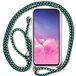 Behuizing Cool Behuizing voor Samsung G970 Galaxy S10e groen koord