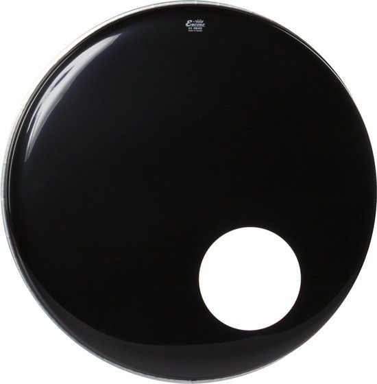 Remo ENCORE Ambassador Ebony 20" Bass Drum Reso - Bass drumvel