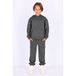 B.Nosy Rechtvallende Hoodie met Backprint - Grijsgroen