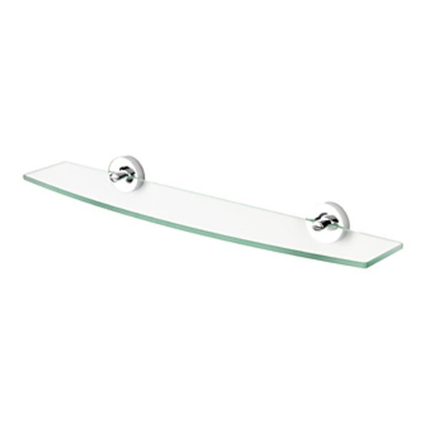 Geesa Luna planchet 60cm glas en chroom