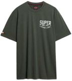 Superdry Work Logo Loose T-shirt Heren L Ivy Green