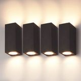 HOFTRONIC 4x Selma Wandlamp Zwart