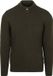 Barbour Holden Half Zip Trui Wol Olive - Heren - Maat M