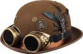 Boland - Hoed Seepunk - 58 - Volwassenen - Unisex - Steampunk- Sciencefiction
