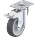 Blickle LKPA-PATH 101G-FI Zwenkwiel met rem Wieldiameter: 100 mm Draagvermogen (max.): 120 kg 1 stuk(s)