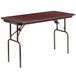 Flash Furniture 24'' x 48'' Rechthoekige Mahonie Melamine Laminaat Vouwbanket Tafel