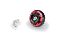 Puig 20341R Motorolie Plug Track Rood