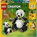 LEGO Creator 3in1 Wilde dieren: pandafamilie 31165