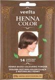 Venita Henna Color Herbal Coloring Conditioner From Natural Henna 14 Chestnut 25G