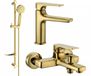 Mexen Lynx DF40 set de bain, or - 745903DF40-50