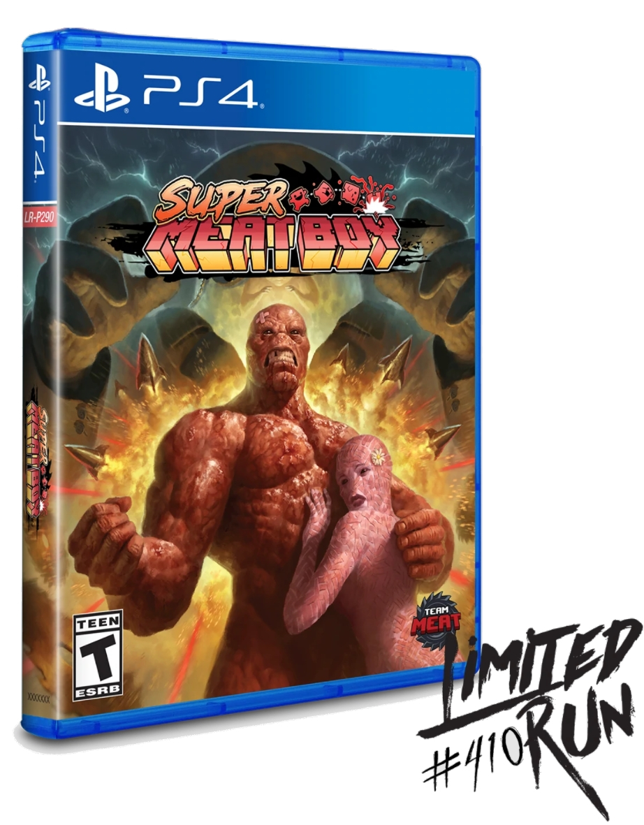 Limited Run Super Meat Boy Games) PlayStation 4