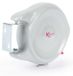 Telescopic clothesline - Wall mounting - 15 m - Swiveling wall bracket - Anti-play hook - White