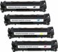 Toners-kopen.nl HP CF210X/1/2/3A/CB540/1/2/3A/CE320/1/2/3A/Cartridge 716K/C/M/Y/Cartridge 731HK/C/M/Y alternatief Toner cartridge magenta/Geel Cyaan Zwart zwart:2400 cyaan/magenta/geel:1800 pagina's Canon i-SENSYS LBP5050 Canon i-Sensys LBP5050 series Canon i-SENSYS