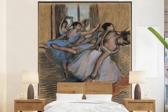 Nr1Wallpaper Behang - Fotobehang The Dancers - Schilderij van Edgar Degas - Breedte 180 cm x hoogte 220 cm