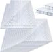 Merkloos / Sans marque TRUEFLASH SAS 28x Polycarbonaat Platen - UV-Bestendig 60,5x121cm 20,5m² - Transparant