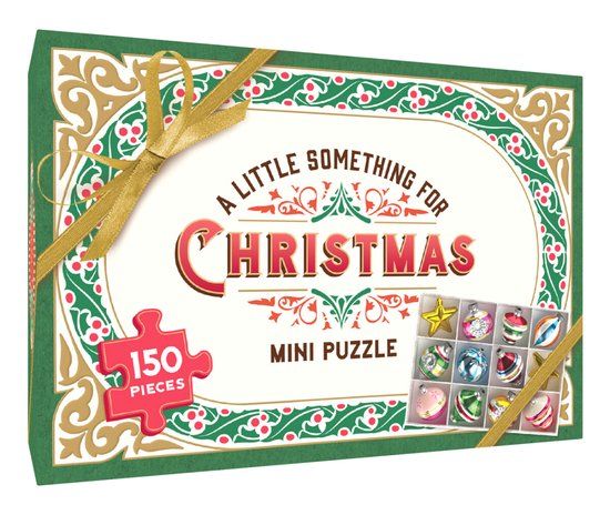 Galison A Little Something for Christmas: 150 Piece Mini Puzzle