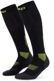 CEP Compressiekousen Core Run 5.0 - zwart/groen