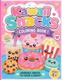 Kawaii Snacks Coloring Book