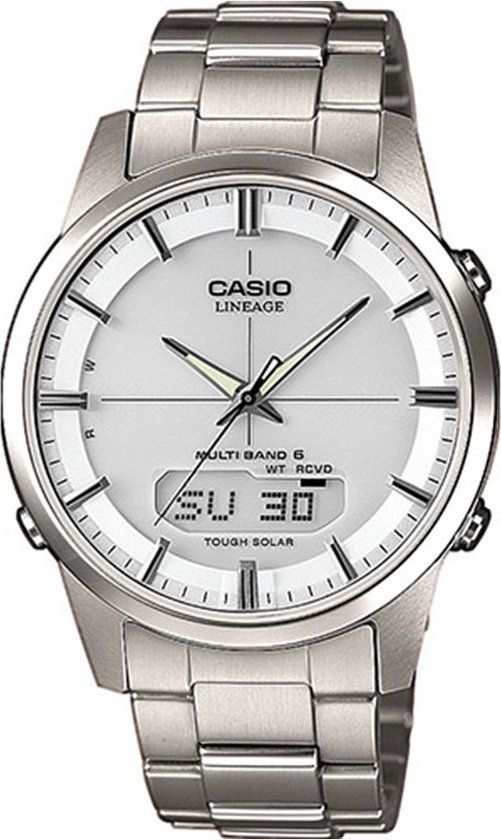 Casio Radio Controlled LCW-M170TD-7AER Herenhorloge - Zilverkleurig