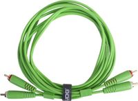 UDG Ultimate Audio Cable RCA-RCA Green 1,5 m Straight U97001GR