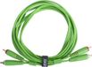 UDG Ultimate Audio Cable RCA-RCA Green 1,5 m Straight U97001GR