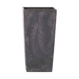 Prosperplast Urbi Square Effect Bloempot Antraciet 14L