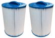 Merkloos Jacuzzi Filterpatronen, 50 vierkante voet, 2 stuks