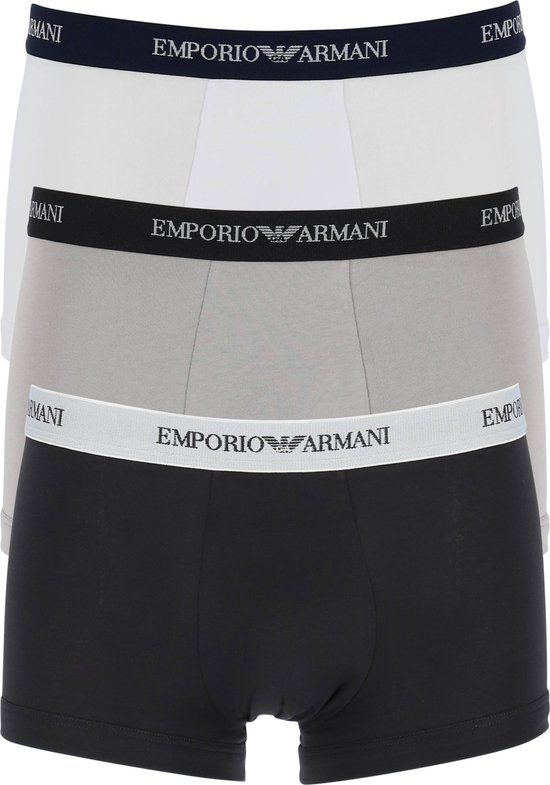 Emporio Armani Onderbroek Mannen - Zwart/Grijs/Wit - S