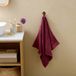 NOUS Living handdoek donkerroze (100x50 cm)