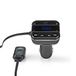 Nedis FM-Audiotransmitter voor Auto - Bluetooth - Handsfree - Grijs/Zwart