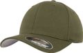 Flexfit Urban Classics Flexfit Wooly Combed Pet - One Size - Groen