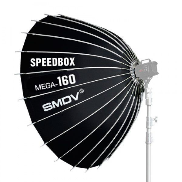 SMDV Speedbox Mega-160 Softbox - 160cm - Zilver - Bowens Mount