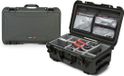 Nanuk 935 Pro Photo Kit - Waterdichte harde koffer voor camera, met gewatteerde verdelers en wieltjes, 56 x 36 x 23 cm - Stofvrij en schokbestendig, goedgekeurd als handbagage (Olijf)